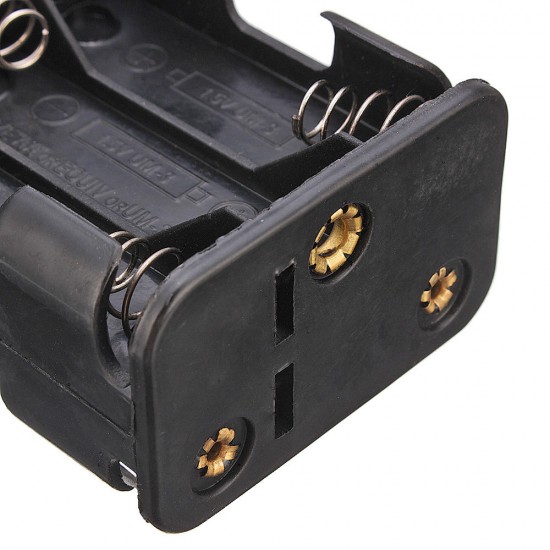 10pcs 6 Slots AA Battery Holder Plastic Case Storage Box for 6xAA Battery