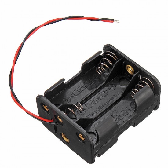 10pcs 6 Slots AA Battery Holder Plastic Case Storage Box for 6xAA Battery 10pcs 6 Slots AA Battery Holder Plastic Case Storage Box for 6xAA Battery