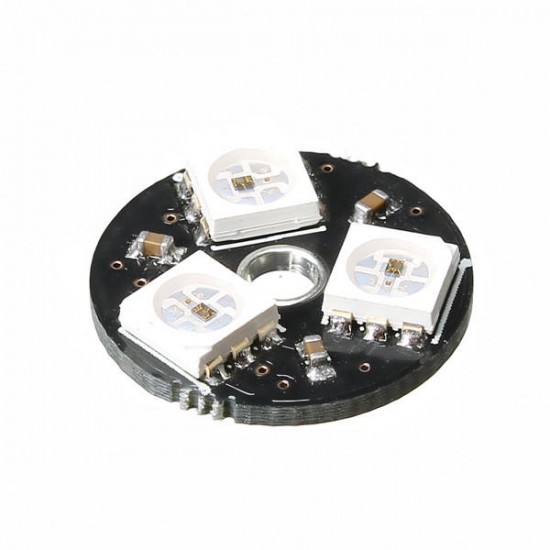 10pcs CJMCU-3bit WS2812 RGB LED Full Color Drive LED Light Circular Development Board 10pcs CJMCU-3bit WS2812 RGB LED Full Color Drive LED Light Circular Development Board