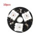 10pcs CJMCU-3bit WS2812 RGB LED Full Color Drive LED Light Circular Development Board 10pcs CJMCU-3bit WS2812 RGB LED Full Color Drive LED Light Circular Development Board