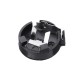 10pcs CR1220 Battery Holder In-line Button Battery Cell Sockets Case Black Plastic Housing 10pcs CR1220 Battery Holder In-line Button Battery Cell Sockets Case Black Plastic Housing