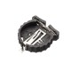 10pcs CR1220 Battery Holder Patch Button Battery Cell Sockets Case Black Plastic Housing 10pcs CR1220 Battery Holder Patch Button Battery Cell Sockets Case Black Plastic Housing