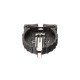 10pcs CR1220 Battery Holder Patch Button Battery Cell Sockets Case Black Plastic Housing 10pcs CR1220 Battery Holder Patch Button Battery Cell Sockets Case Black Plastic Housing