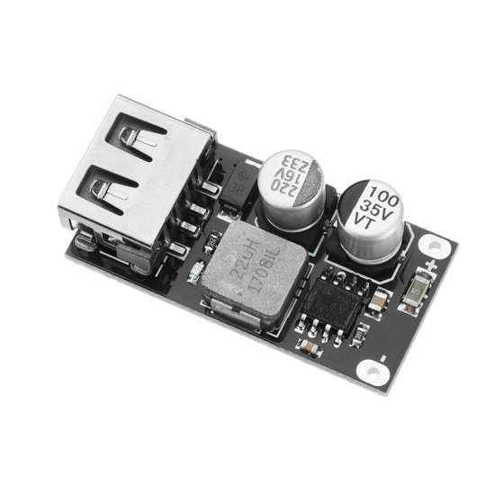 10pcs DC Buck Module 12V24V to QC3.0 Single USB Mobile Charging Board 10pcs DC Buck Module 12V24V to QC3.0 Single USB Mobile Charging Board