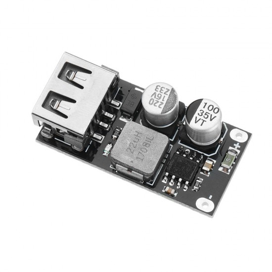 10pcs DC Buck Module 12V24V to QC3.0 Single USB Mobile Charging Board