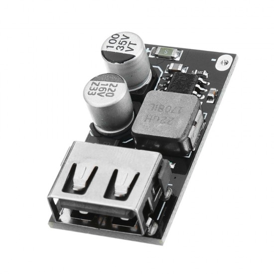 10pcs DC Buck Module 12V24V to QC3.0 Single USB Mobile Charging Board 10pcs DC Buck Module 12V24V to QC3.0 Single USB Mobile Charging Board