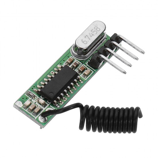 10pcs DC3~5V AK-119 433.92MHZ 4 Pin Superheterodyne Receiver Board Without Decoding -105dBm Sensitivity