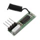 10pcs DC3~5V AK-119 433.92MHZ 4 Pin Superheterodyne Receiver Board Without Decoding -105dBm Sensitivity