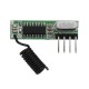 10pcs DC3~5V AK-119 433.92MHZ 4 Pin Superheterodyne Receiver Board Without Decoding -105dBm Sensitivity