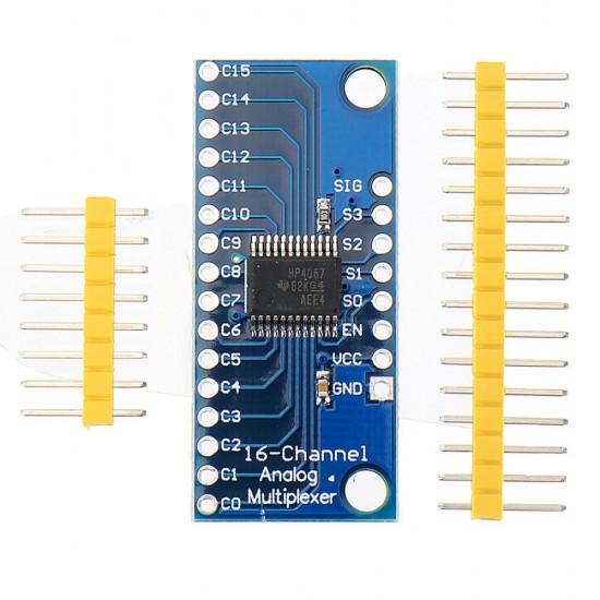 10pcs CD74HC4067 16-Channel Analog Digital Multiplexer PCB Board Module for Arduino - products that work with official Arduino boards