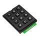 12 Key MCU Membrane Switch Keypad 4 x 3 Matrix Array Matrix Keyboard Module