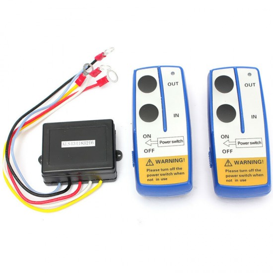 12V Wireless Winch Remote Control Twin Handset Easy to Install 12V Wireless Winch Remote Control Twin Handset Easy to Install