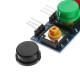 12x12MM Big Key Module WAVGAT Push Button Switch Module With Hat High Level Output 12x12MM Big Key Module WAVGAT Push Button Switch Module With Hat High Level Output