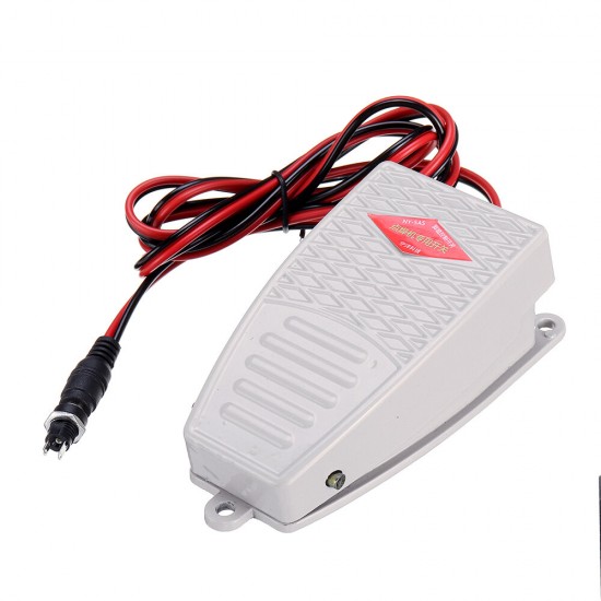 1.5M Foot Switch Pedal Metal Aluminum Shell Pedal Belt with Connector Foot Control for Spot Welding Machine Welder 1.5M Foot Switch Pedal Metal Aluminum Shell Pedal Belt with Connector Foot Control for Spot Welding Machine Welder