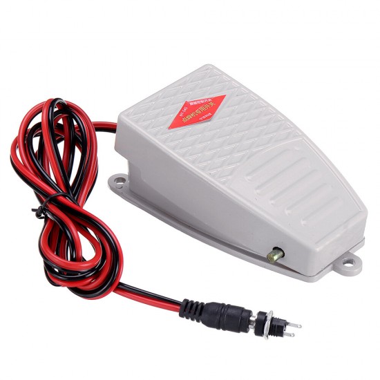 1.5M Foot Switch Pedal Metal Aluminum Shell Pedal Belt with Connector Foot Control for Spot Welding Machine Welder 1.5M Foot Switch Pedal Metal Aluminum Shell Pedal Belt with Connector Foot Control for Spot Welding Machine Welder