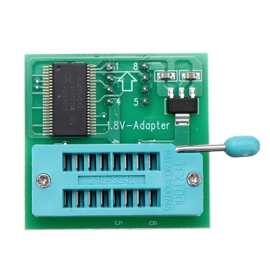 1.8V Adapter for Iphone or Motherboard 1.8V SPI Flash SOP8 DIP8 W25 MX25 Use on Programmers TL866CS TL866A EZP2010 EZP2013 CH341 1.8V Adapter for Iphone or Motherboard 1.8V SPI Flash SOP8 DIP8 W25 MX25 Use on Programmers TL866CS TL866A EZP2010 EZP2013 CH341