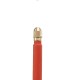 1Pair Handheld 18650 Lithium Battery Spot Welding Pen Copper Tube Cord DIY Spot Welding Machine Accessories 75cm