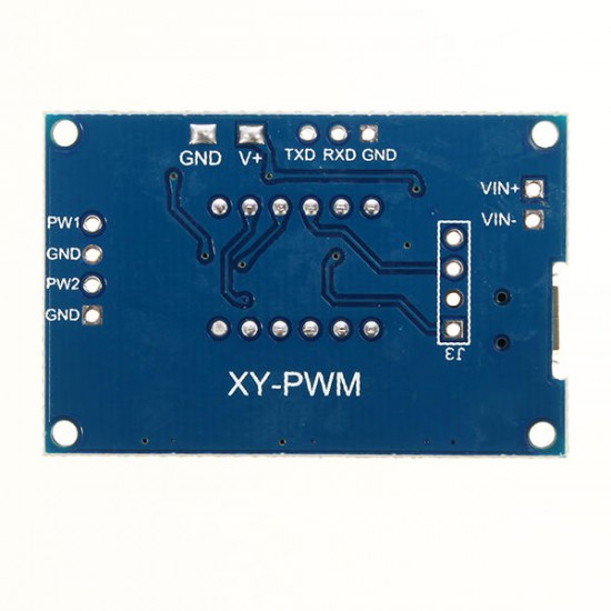 2 Channel PWM Generator Module Pulse Frequency Duty Cycle Adjustable Square Wave Rectangle Signal Generator For Stepper Motor Driver 2 Channel PWM Generator Module Pulse Frequency Duty Cycle Adjustable Square Wave Rectangle Signal Generator For Stepper Motor Driver