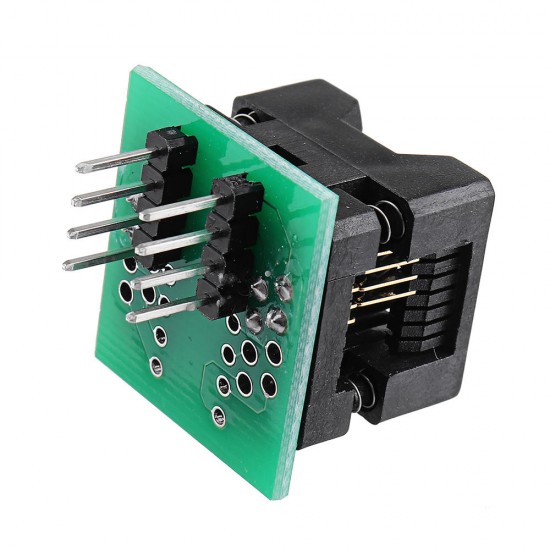 20pcs SOIC8 SOP8 to DIP8 Wide-body Seat Wide 200mil Programmer Adapter Socket 20pcs SOIC8 SOP8 to DIP8 Wide-body Seat Wide 200mil Programmer Adapter Socket