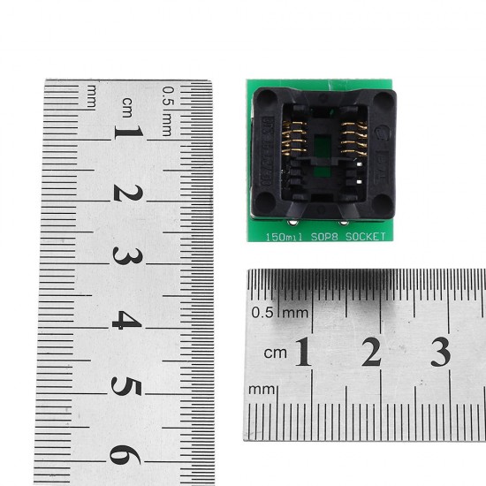 20pcs SOIC8 SOP8 to DIP8 Wide-body Seat Wide 200mil Programmer Adapter Socket 20pcs SOIC8 SOP8 to DIP8 Wide-body Seat Wide 200mil Programmer Adapter Socket