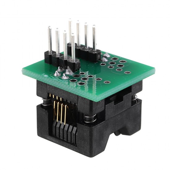20pcs SOIC8 SOP8 to DIP8 Wide-body Seat Wide 200mil Programmer Adapter Socket 20pcs SOIC8 SOP8 to DIP8 Wide-body Seat Wide 200mil Programmer Adapter Socket