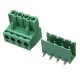 2EDG 5.08mm Pitch 4 Pin Plug in Screw Dupont Cable Terminal Block Connector Right Angle 2EDG 5.08mm Pitch 4 Pin Plug in Screw Dupont Cable Terminal Block Connector Right Angle