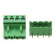 2EDG 5.08mm Pitch 4 Pin Plug in Screw Dupont Cable Terminal Block Connector Right Angle 2EDG 5.08mm Pitch 4 Pin Plug in Screw Dupont Cable Terminal Block Connector Right Angle