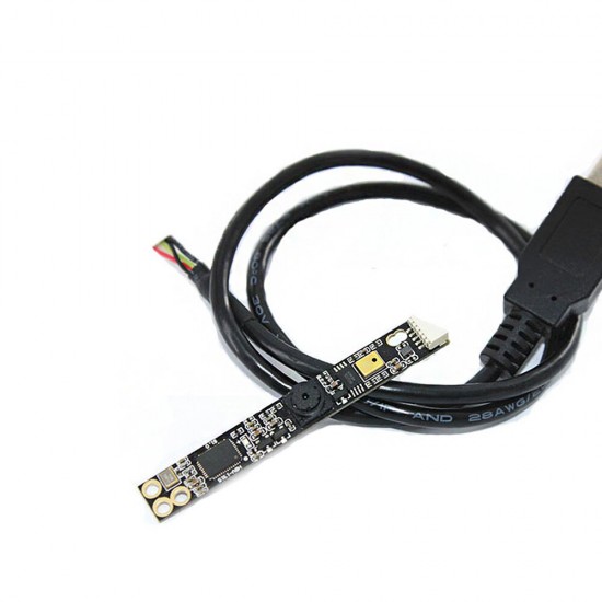 2MP Fixed Focus Free Driver Camera Module 5 pin USB2.0 Webcam with Standard UVC Protocol HM2057 1600*1200