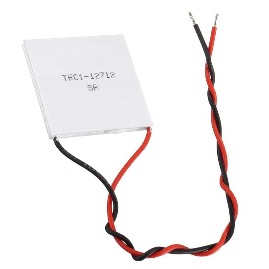 2Pcs TEC1-12712 40*40MM Semiconductor Refrigeration Chip High Power 12V10A Constant Temperature