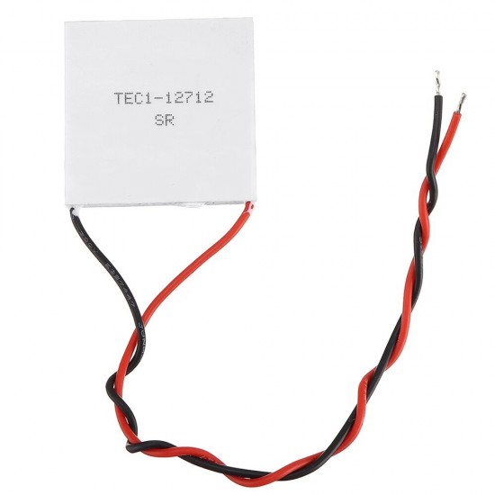 2Pcs TEC1-12712 40*40MM Semiconductor Refrigeration Chip High Power 12V10A Constant Temperature