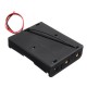 3 Slots 18650 Battery Holder Plastic Case Storage Box for 3*3.7V 18650 Lithium Battery