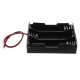 3 Slots 18650 Battery Holder Plastic Case Storage Box for 3*3.7V 18650 Lithium Battery