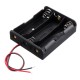 3 Slots 18650 Battery Holder Plastic Case Storage Box for 3*3.7V 18650 Lithium Battery