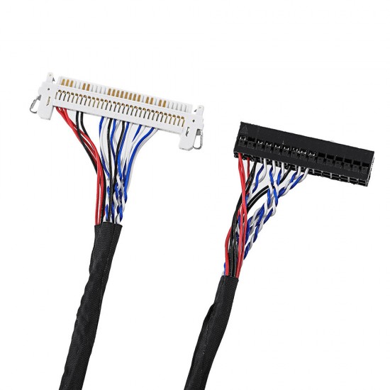 30P 1CH 8-bit Common 32 Inch Screen Cable Left Power Supply with Card Ground For LG LCD Driver Board