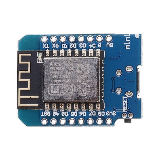 3Pcs D1 mini V2.2.0 WIFI Internet Development Board Based ESP8266 4MB FLASH ESP-12S Chip for Arduino - products that work with official Arduino boards