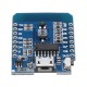 3Pcs D1 mini V2.2.0 WIFI Internet Development Board Based ESP8266 4MB FLASH ESP-12S Chip for Arduino - products that work with official Arduino boards