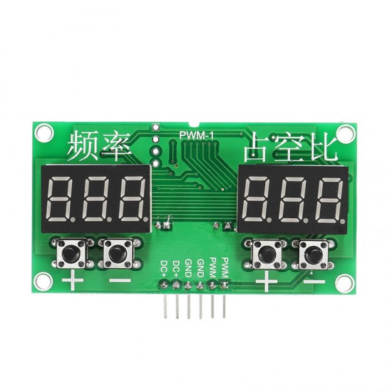 3Pcs Square Wave Signal Generator Stepping Motor Drive Module PWM Pulse Frequency Duty Cycle Adjustable