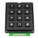 3pcs 12 Key MCU Membrane Switch Keypad 4 x 3 Matrix Array Matrix Keyboard Module for Arduino - products that work with official Arduino boards