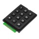 3pcs 12 Key MCU Membrane Switch Keypad 4 x 3 Matrix Array Matrix Keyboard Module for Arduino - products that work with official Arduino boards