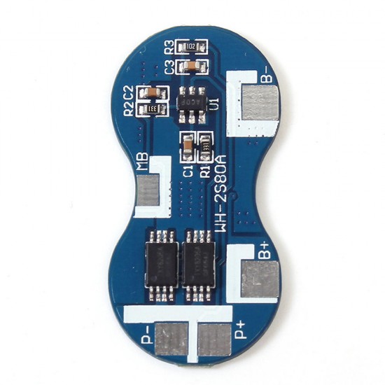 3pcs 2S Li-ion 18650 Lithium Battery Charger Protection Board 7.4V Overcurrent Overcharge Overdischarge Protection 3pcs 2S Li-ion 18650 Lithium Battery Charger Protection Board 7.4V Overcurrent Overcharge Overdischarge Protection