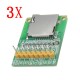 3pcs 3.5V / 5V Micro SD Card Module TF Card Reader SDIO/SPI Interface Mini TF Card Module