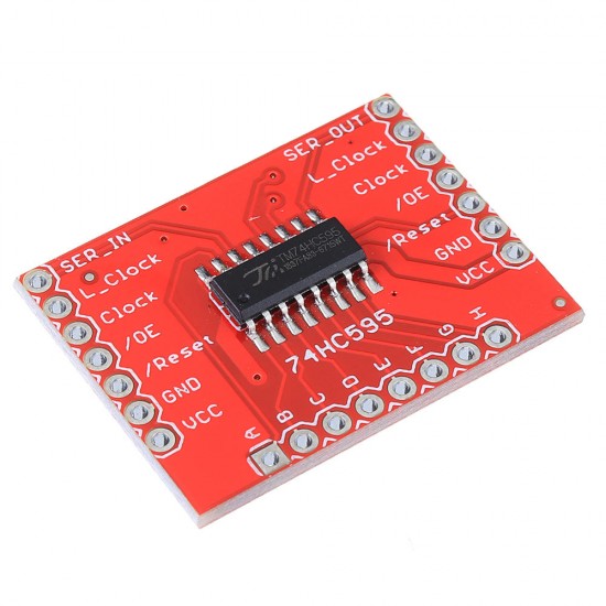 3pcs 74HC595 Adapter Module Shift Register Module 3pcs 74HC595 Adapter Module Shift Register Module