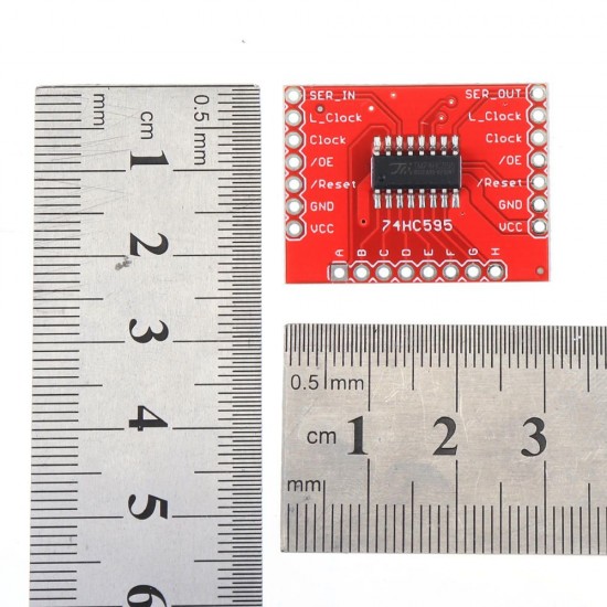 3pcs 74HC595 Adapter Module Shift Register Module 3pcs 74HC595 Adapter Module Shift Register Module