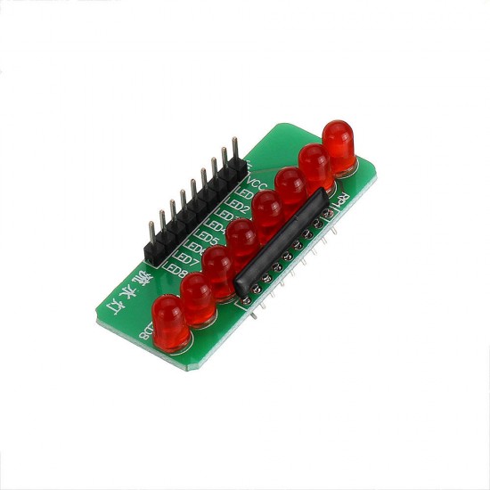 3pcs 8 Way Water Light Marquee 5MM RED LED Light-emitting Diode Single Chip Module Diy Electronic MCU Expansion Module 3pcs 8 Way Water Light Marquee 5MM RED LED Light-emitting Diode Single Chip Module Diy Electronic MCU Expansion Module