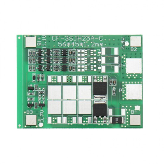 3pcs DC 12V 6A Three String Battery Protection Board Panels Solar Street Lights Sprayer Protection Board With Balanced