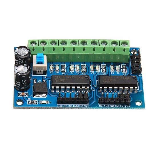 3pcs L293D 4 DC Motor Drive Module Motor Driver Intelligent H-bridge For 4WD Car Robot 3pcs L293D 4 DC Motor Drive Module Motor Driver Intelligent H-bridge For 4WD Car Robot
