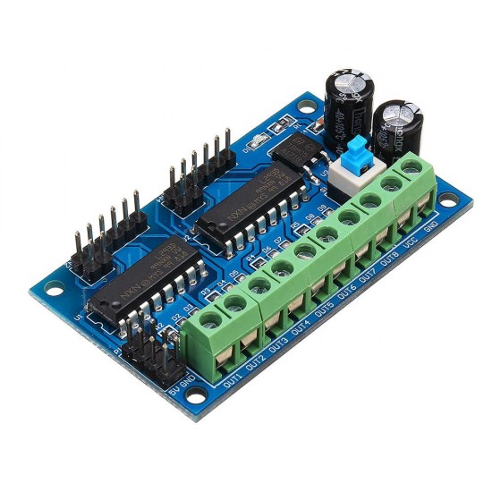 3pcs L293D 4 DC Motor Drive Module Motor Driver Intelligent H-bridge For 4WD Car Robot 3pcs L293D 4 DC Motor Drive Module Motor Driver Intelligent H-bridge For 4WD Car Robot