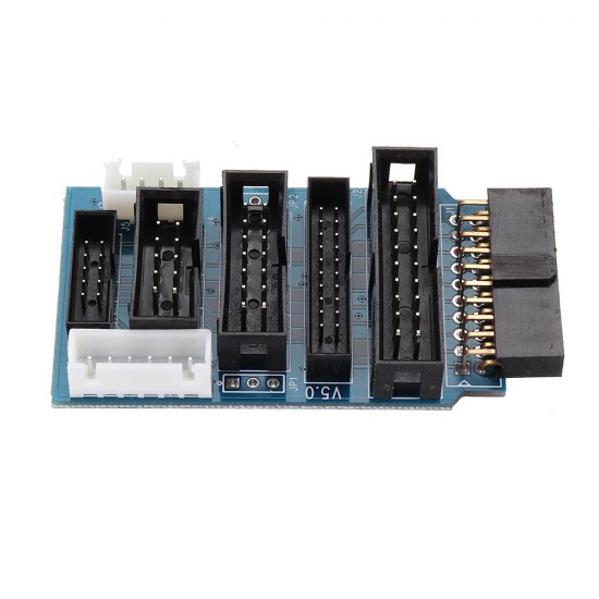 3pcs Multi-Function Switching Board Adapter Support J-LINK V8 V9 ULINK 2 Emulator STM32 3pcs Multi-Function Switching Board Adapter Support J-LINK V8 V9 ULINK 2 Emulator STM32