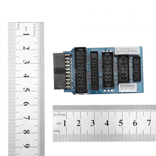 3pcs Multi-Function Switching Board Adapter Support J-LINK V8 V9 ULINK 2 Emulator STM32