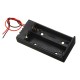 3pcs Plastic Battery Holder Storage Box Case Container w/ON/OFF Switch For 2x18650 Batteries 3.7V 3pcs Plastic Battery Holder Storage Box Case Container w/ON/OFF Switch For 2x18650 Batteries 3.7V
